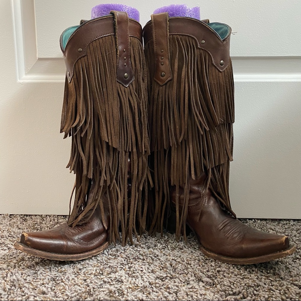 Corall fringe boots - Picture 7 of 16